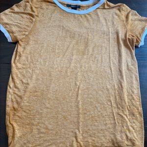 yellow forever 21 top